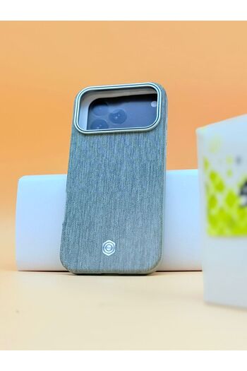 GENERAL Premium Fabric Texture Protective Case for iPhone 17 Pro – Slim Fit, Camera Guard, Shockproof