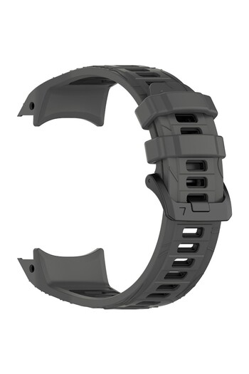 Danex Strap compatible with Garmin Instinct 3 45mm/Instinct 3 45 Solar, D71, Lexgard, Metal Gray