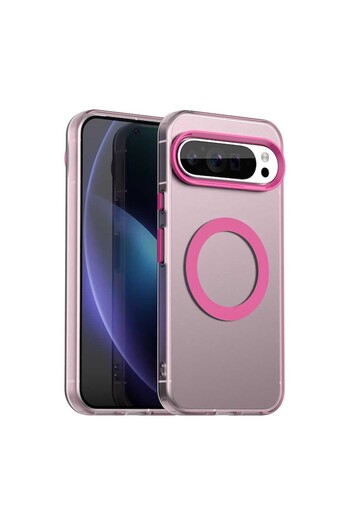 Stef's Cat Case for Google Pixel 10 Pro XL, CandyCase MagSafe, U19, Polycarbonate, Pink