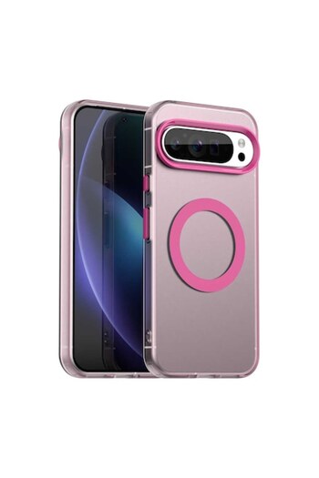 Stef's Cat Case for Google Pixel 10 Pro XL, CandyCase MagSafe, U19, Polycarbonate, Pink