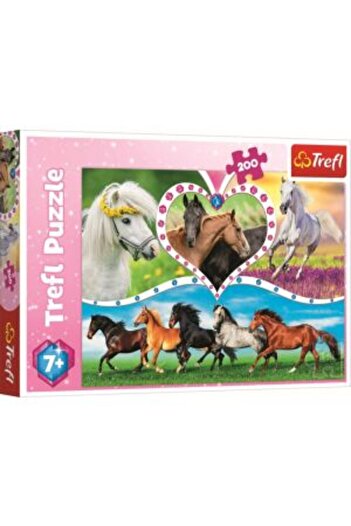 Trefl PUZZLE 200 FRUMOSII CAI