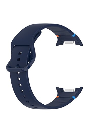 Danex Compatible Strap for Samsung Galaxy Watch8 40mm/44mm/Classic, Watchband, V31, Silicon Flex, Royal Bl