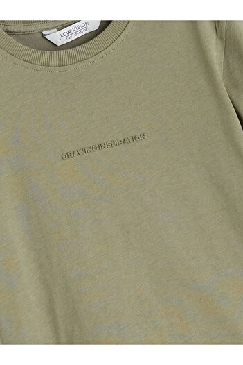 LC Waikiki Crew Neck Printed Boy's T-Shirt