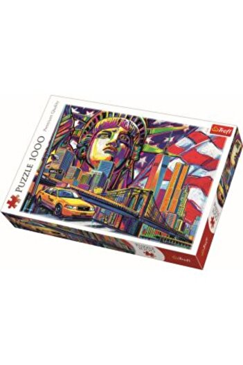 Mercaton PUZZLE TREFL 1000 NEW YORK IN CULORI
