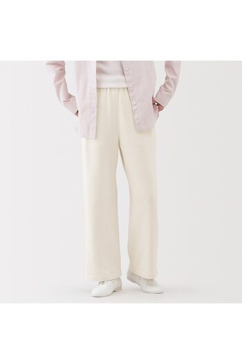 Muji French Terry Sweat Wide Pants