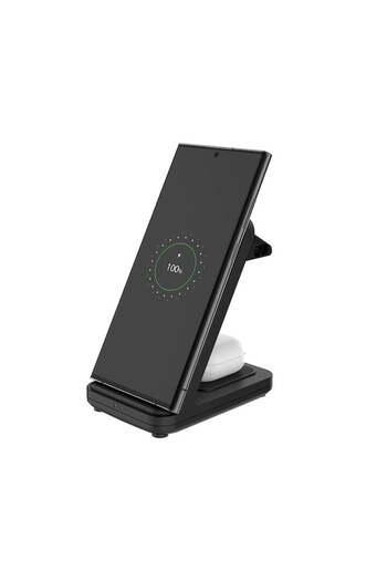 Stef's Cat Phone Charging Station, 20W, Y8, Black