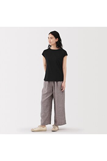Muji Jersey French Sleeve T-Shirt