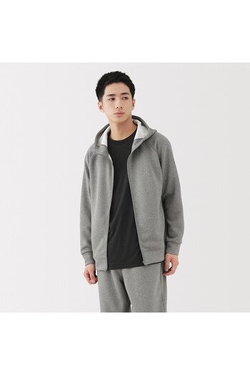 Muji UV Protection Quick Dry Sweatshirt Full Zip Parka