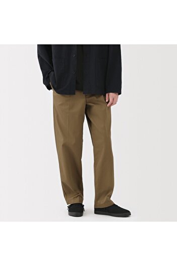 Muji Chino Darted Wide Pants