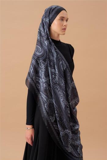 İpekhan Jardin Secret Collection Indian Silk Shawl 5012-07