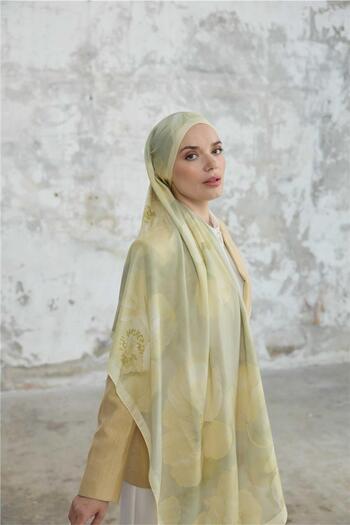 İpekhan Jardin Secret Collection Soft Shawl 3066-07