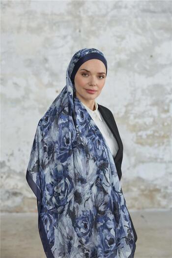 İpekhan Jardin Secret Collection Indian Silk Shawl 5013-14