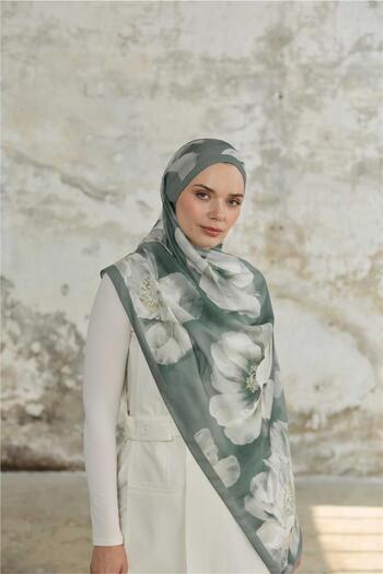 İpekhan Jardin Secret Collection Soft Shawl 3066-12