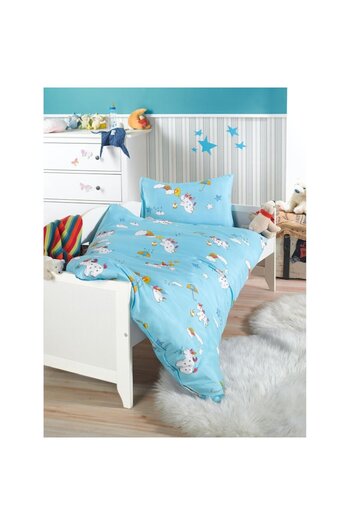 OEM Children's Bed Linen Set, 100 x 135 cm + 40 x 60 cm, Basatex, Norisori Model