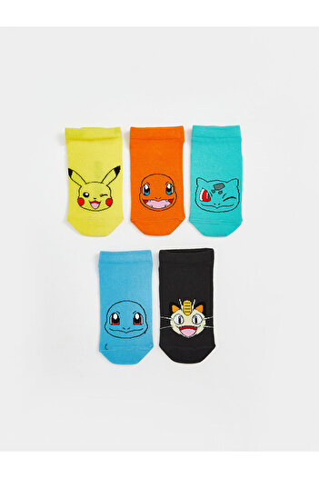 LC Waikiki Pokemon Patterned Boy's Booties Socks