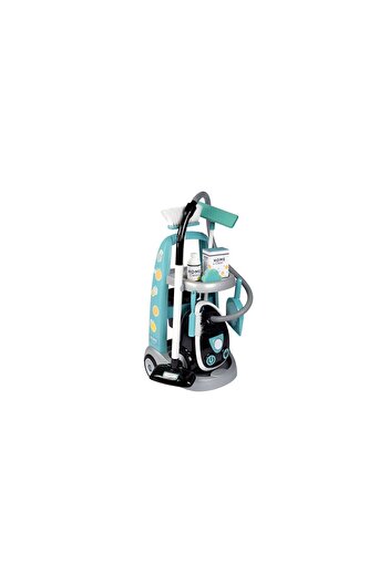 Smoby Cleaning Set with Trolley and Electronic Vacuum Cleaner
