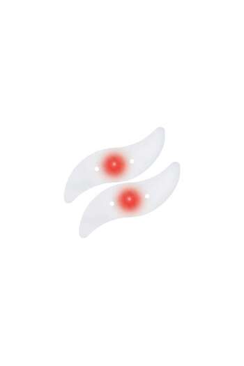 Mercaton Set 5 LED Ambient Lights for Bicycle Spokes, Red