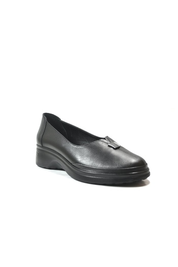 Beety 744 Genuine Leather Orthopedic Wedge Heeled Stylish Women's Shoes