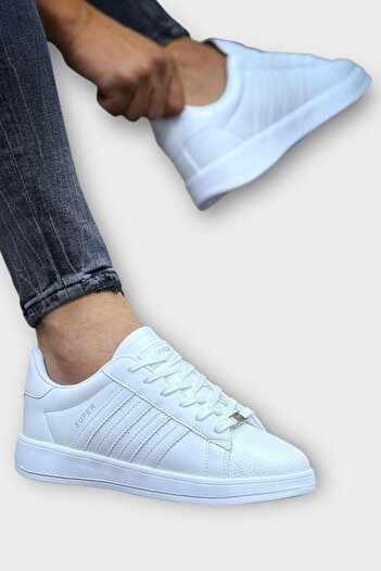 Liger Unisex Casual Sneakers White
