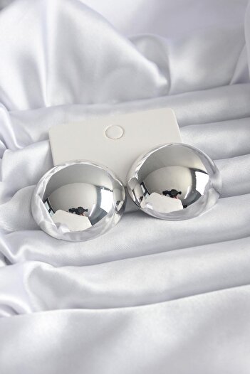 Inure Jewelry Brass Silver Color Women Earrings Daily Use
