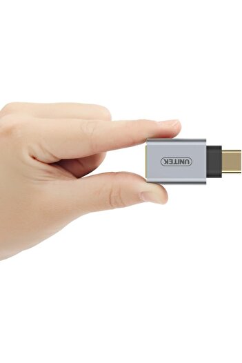 Unitek USB-C to USB-A Adapter Silver – Y-A025CGY