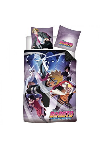 NARUTO Boruto Rasengan's Power Bedding Set 140×200cm, 65×65 cm