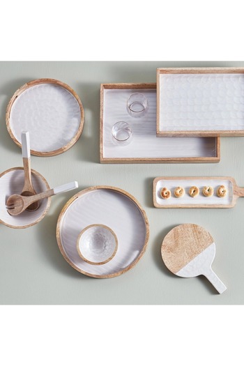 Generic Pearl Mango Wood Serving Tray