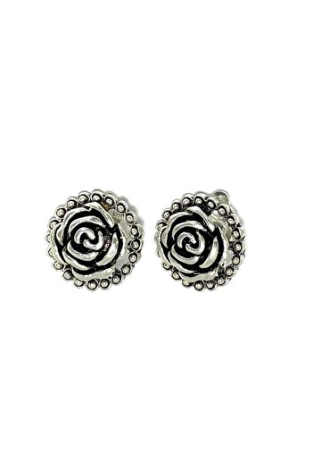 Pursehuit Esther Earrings, Silver C1