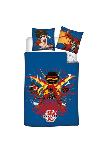 BAKUGAN Dragon Battle bedding set 140×200cm, 63×63 cm microfiber