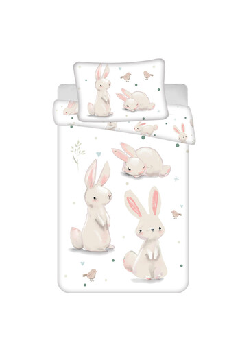 Animals Children's bedding rabbit Rest 100x135 cm, 40x60 cm
