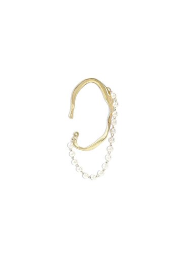 Pursehuit Ear cuff earring, gold, with pearls, Raino C1