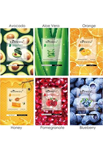 TENZERO Face Mask [6 packs], Anti Aging Face Mask, Oil Control & Pore Minimizing, Hydrating Face Masks, Hydr