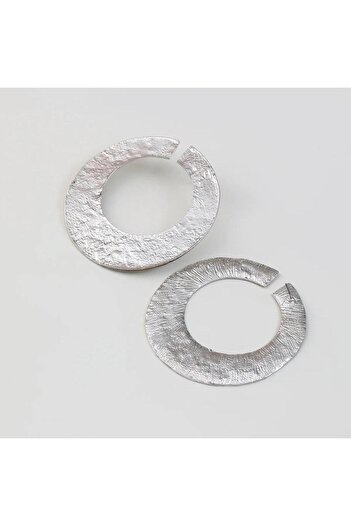 Pursehuit Silver earrings, round, Marel C7
