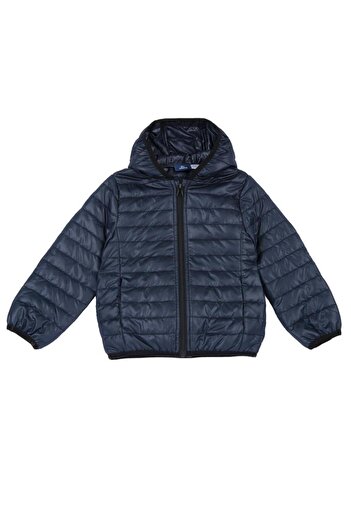 Chicco Navy blue children's jacket with hood