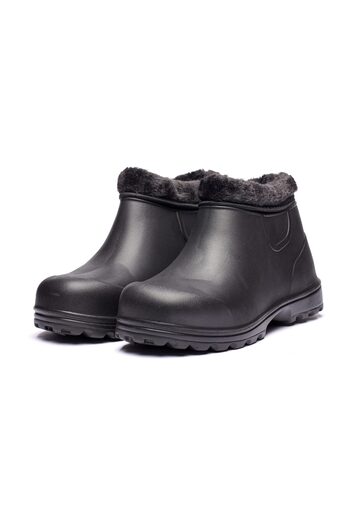 Tellus Women's fur lined galoshes 902, Black - 40