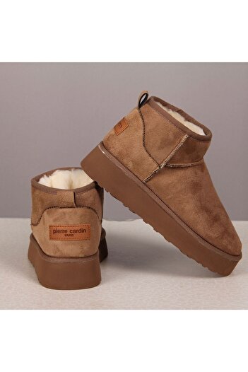 Pierre Cardin Γυναικείες Μπότες Suede Χειμερινά Μποτάκια Μοντέλο 52709