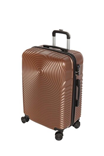 HOMEVEO Viper brown stylish luggage with 360° spinner wheels
