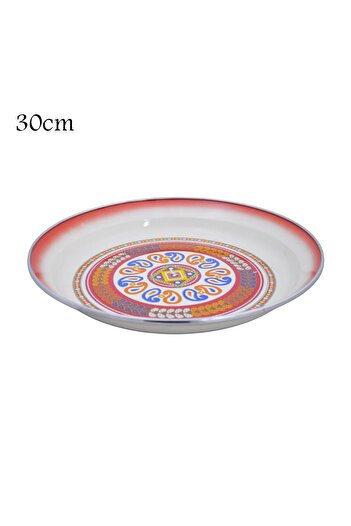 FFA Indonesian Enamel Plate, Size 12 cm