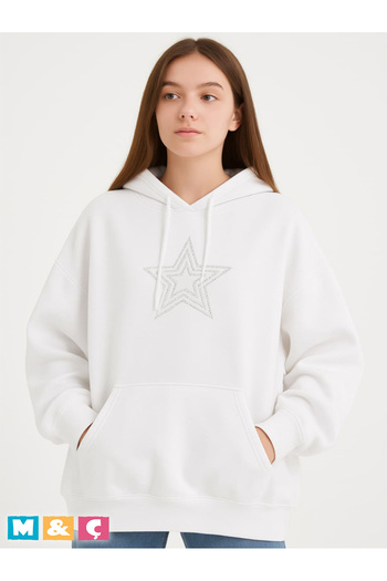 MÇ FAMİLY STORe Hooded Hoodie Oversized Sharpened Thick Unisex Sweatshirt