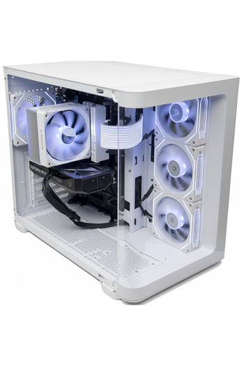 SBCEST Rain Store VIBE PC White: i5-14400F, 16GB DDR5, RTX 5060 8GB, 1TB M.2 SSD, 650W, Windows 11