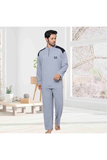 TAMPAP Men's Plus Size Oversized Pajama Set