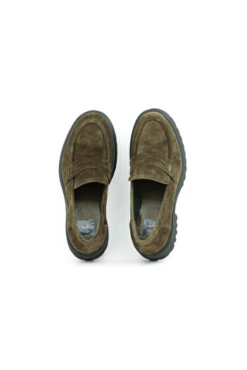Tuna Hakiki Deri EVA Taban Loafer Kadın Ayakkabı - L264192