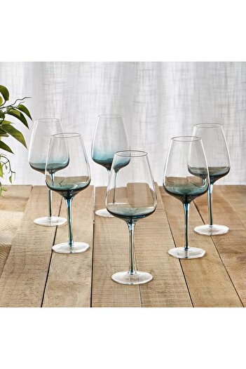 Generic Alice 6-Piece Stem Glass Set - 380 ml