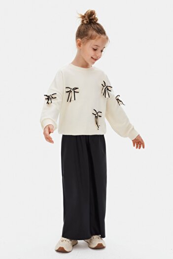 HAUSEkids 4-8 Years Old Nieve Clara Girl's Suit-Ecru