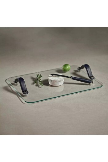 Generic Leaf Glass Serving Tray