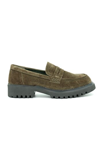Tuna Genuine Leather Eva Sole Loafer Women's Shoes - L264192