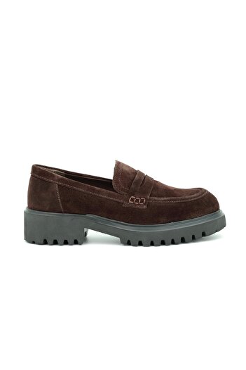 Tuna Genuine Leather Eva Sole Loafer Women's Shoes - L264192