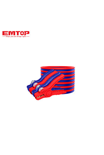 EMTOP 600A Battery Jump Cable with LED Light - For Emergency and Cars Up to 4.5L