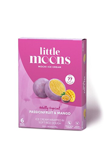 little moon snacking ice LM Passionfruit&Mango Mochi IC 10x192g