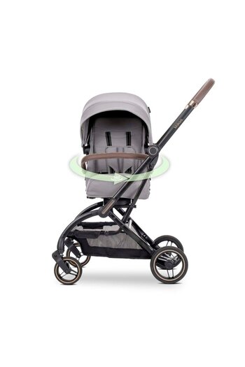 LORELLİ MAKAYA 360 Dönebilen Kabin Tipi Bebek Arabası - Grey